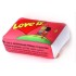 Подушка love is (красная)