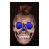 Череп Панк с подсветкой средний Punks not Dead