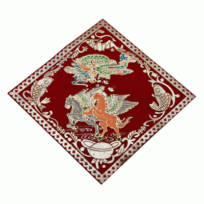Коврик для счета денег "Пегасы и дракон" 