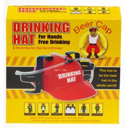 Шлем для пива "Drinking hat"  в коробке