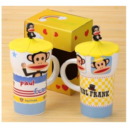 Кружка большая "Обезьяна"( Paul Frank monkey) 4 вида