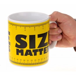 Кружка - гигант "Size matters" Кружка - гигант "Size matters"