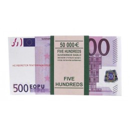 Сувенирные евро 500 Сувенирные евро 500