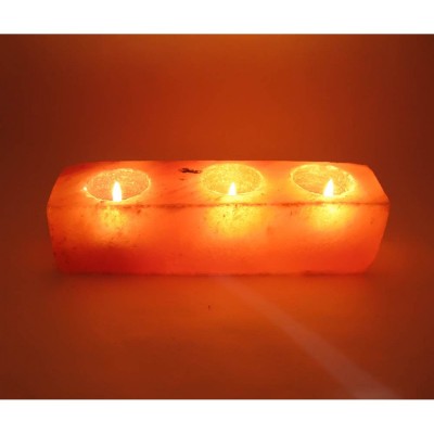 Подсвечник соляной тройной 1,6 кг