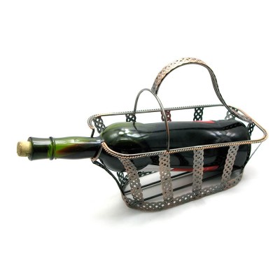 ПОДСТАВКА ДЛЯ БУТЫЛКИ "КОРЗИНКА" (Металл) ПОДСТАВКА ДЛЯ БУТЫЛКИ "КОРЗИНКА" (Металл)