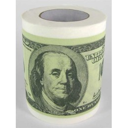 Туалетная бумага 100 баксов $ Туалетная бумага 100 баксов $