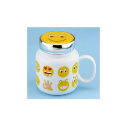 Термокружка с крышкой Smile Family,4 вида ( смайлики emoji) Термокружка с крышкой Smile Family,4 вида ( смайлики emoji)