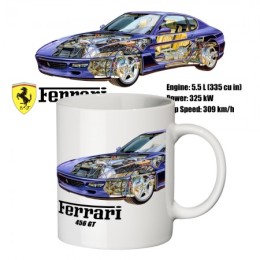 Чашка с принтом 65503 Ferrari Чашка с принтом 65503 Ferrari