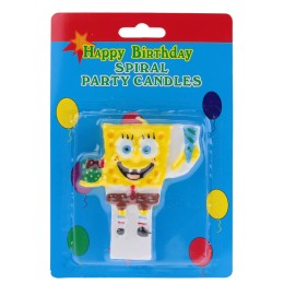 Свеча "sponge bob"
