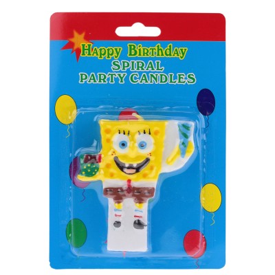 Свеча "sponge bob"