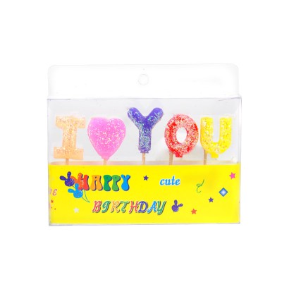 Свечи "I love you"