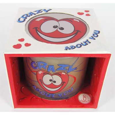 Свеча "crazy about you"