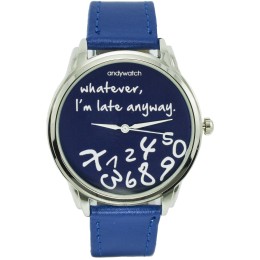 Наручные часы "I am  late blue"