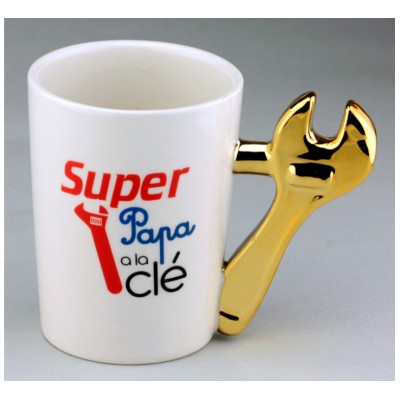 Чашка с ключом Super papa