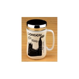 Кружка с крышкой LONDON