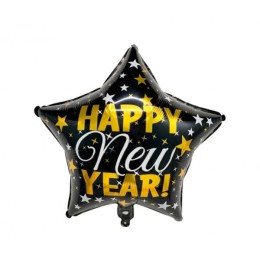 Шарик (45м) звезда Happy New Year Шарик (45м) звезда Happy New Year
