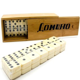 Домино в футляре (бамбук)