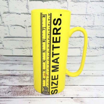 Кружка Гигант Size Matters (Рулетка) 20 cм (1 литр)