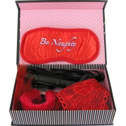 Подарочный набор "Подарочные наручники с плеткой"