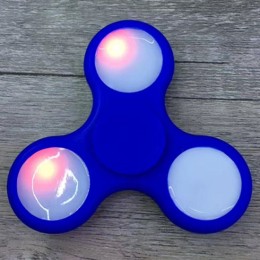 Спиннер с подсветкой LED светящийся Синий Спиннер с подсветкой LED светящийся Синий